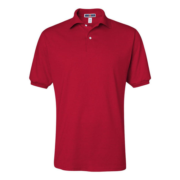 437MSR JERZEES SpotShield™ 50/50 Polo True Red