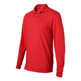 437MLR JERZEES SpotShield™ 50/50 Long Sleeve Polo True Red