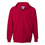 F280 Hanes Ultimate Cotton® Full-Zip Hooded Sweatshirt Deep Red