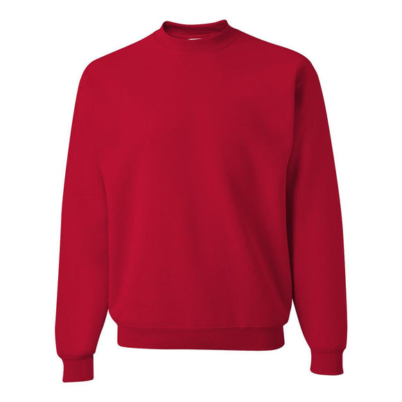 4662MR JERZEES Super Sweats NuBlend® Crewneck Sweatshirt True Red