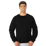 82300R Fruit of the Loom Supercotton Crewneck Sweatshirt Black