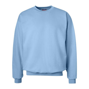 F260 Hanes Ultimate Cotton® Crewneck Sweatshirt Light Blue