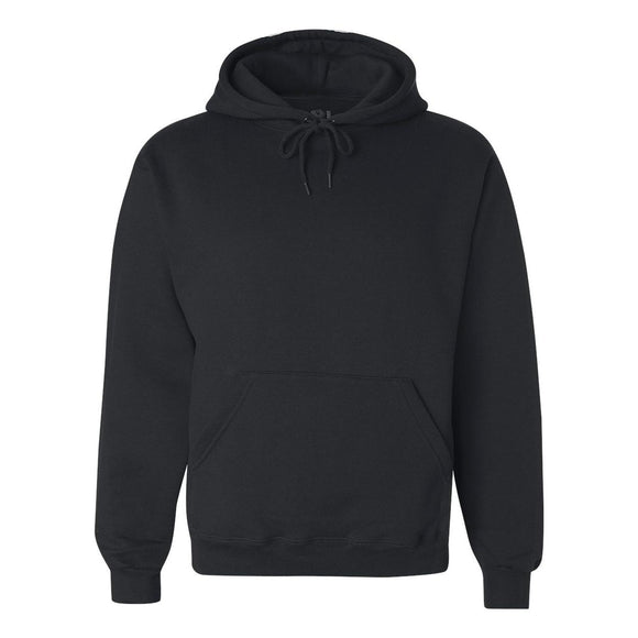 82130R Fruit of the Loom Supercotton Hooded Sweatshirt Black