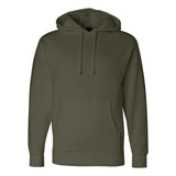 IND4000 Independent Trading Co. Heavyweight Hooded Sweatshirt Army