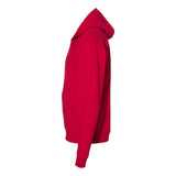 P180 Hanes Ecosmart® Full-Zip Hooded Sweatshirt Deep Red