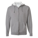 993MR JERZEES NuBlend® Full-Zip Hooded Sweatshirt Oxford