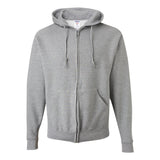 4999MR JERZEES Super Sweats NuBlend® Full-Zip Hooded Sweatshirt Oxford