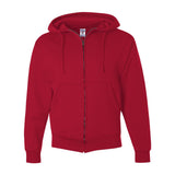 4999MR JERZEES Super Sweats NuBlend® Full-Zip Hooded Sweatshirt True Red