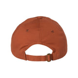 VC300A Valucap Adult Bio-Washed Classic Dad Hat Texas Orange