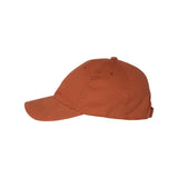 VC300A Valucap Adult Bio-Washed Classic Dad Hat Texas Orange