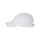 VC300A Valucap Adult Bio-Washed Classic Dad Hat White