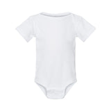 4400 Rabbit Skins Infant Baby Rib Bodysuit White