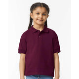 8800B Gildan DryBlend® Youth Jersey Polo Maroon