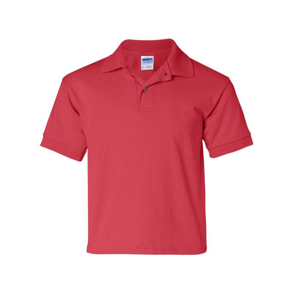 8800B Gildan DryBlend® Youth Jersey Polo Red