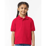 8800B Gildan DryBlend® Youth Jersey Polo Red