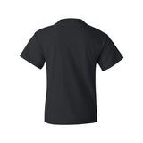 3930BR Fruit of the Loom HD Cotton Youth Short Sleeve T-Shirt Black