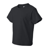 3930BR Fruit of the Loom HD Cotton Youth Short Sleeve T-Shirt Black