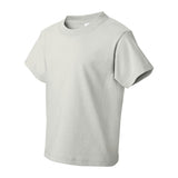 3930BR Fruit of the Loom HD Cotton Youth Short Sleeve T-Shirt White