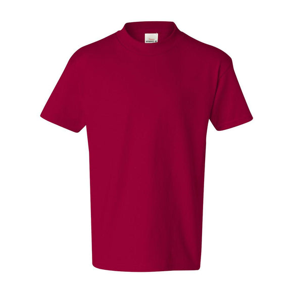 5450 Hanes Authentic Youth T-Shirt Deep Red