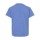 9018 Comfort Colors Garment-Dyed Youth Heavyweight T-Shirt Flo Blue