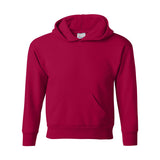 P473 Hanes Ecosmart® Youth Hooded Sweatshirt Deep Red