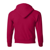 P473 Hanes Ecosmart® Youth Hooded Sweatshirt Deep Red