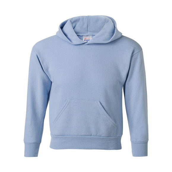 P473 Hanes Ecosmart® Youth Hooded Sweatshirt Light Blue