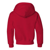 996YR JERZEES NuBlend® Youth Hooded Sweatshirt True Red