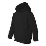 3326 Rabbit Skins Toddler Pullover Fleece Hoodie Black