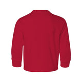 29BLR JERZEES Dri-Power® Youth Long Sleeve 50/50 T-Shirt True Red