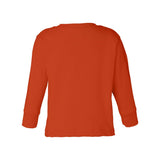 3311 Rabbit Skins Toddler Cotton Jersey Long Sleeve Tee Orange