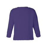 3311 Rabbit Skins Toddler Cotton Jersey Long Sleeve Tee Purple