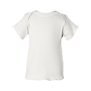 3400 Rabbit Skins Infant Baby Rib Tee White