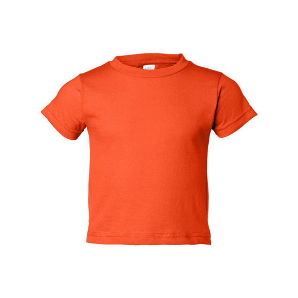 3301T Rabbit Skins Toddler Cotton Jersey Tee Orange