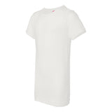 2616 LAT Girls' Fine Jersey Tee White