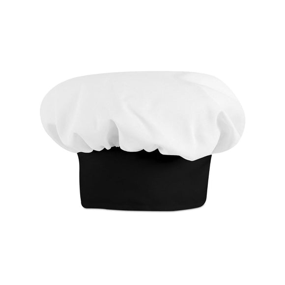 HP60 Chef Designs Chef Hat White/ Black Band