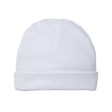 4451 Rabbit Skins Infant Baby Rib Cap White