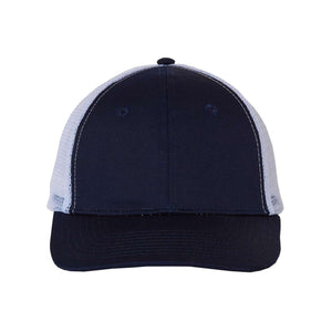 VC400 Valucap Mesh-Back Trucker Cap Navy/ White