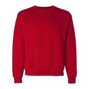 82300R Fruit of the Loom Supercotton Crewneck Sweatshirt True Red