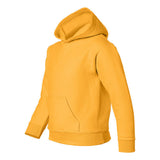 18500B Gildan Heavy Blend™ Youth Hooded Sweatshirt Gold