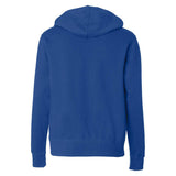 AFX90UNZ Independent Trading Co. Lightweight Full-Zip Hooded Sweatshirt Cobalt