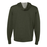 PRM90HTZ Independent Trading Co. Heathered French Terry Full-Zip Hooded Sweatshirt Olive Heather