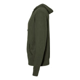 PRM90HTZ Independent Trading Co. Heathered French Terry Full-Zip Hooded Sweatshirt Olive Heather