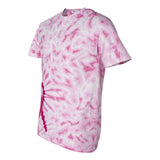 200AR Dyenomite Awareness Ribbon Tie-Dyed T-Shirt Pink