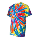 200TD Dyenomite Rainbow Cut-Spiral Tie-Dyed T-Shirt Champ