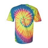 200MS Dyenomite Multi-Color Spiral Tie-Dyed T-Shirt Fluorescent Rainbow Swirl