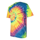 200MS Dyenomite Multi-Color Spiral Tie-Dyed T-Shirt Fluorescent Rainbow Swirl