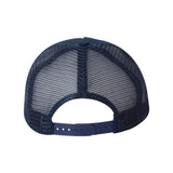 8804H Valucap Five-Panel Mesh-Back Trucker Cap Navy