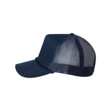 8804H Valucap Five-Panel Mesh-Back Trucker Cap Navy