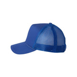 8804H Valucap Five-Panel Mesh-Back Trucker Cap Royal Blue